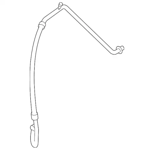 HOSE,FLEXIBLE-LOW EH48-61-462A MAZDA