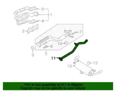PIPE,MIDDLE N3R1-40-600 MAZDA