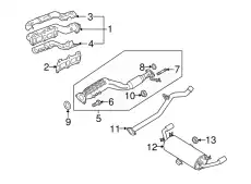 PIPE,MIDDLE N3R1-40-600 MAZDA