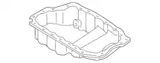 Поддон картера двигателя MAZDA KL68-10-400A