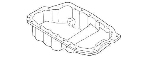 Поддон картера двигателя MAZDA KL68-10-400A