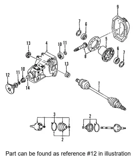 FLANGE.COMPANION MA03-27-120B MAZDA