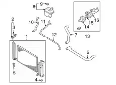 CASE THERMOSTAT-USA AJ51-15-176B MAZDA