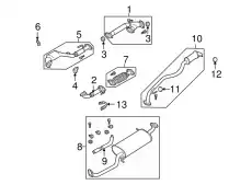 SILENCER.AFTER GY06-40-3A0B MAZDA