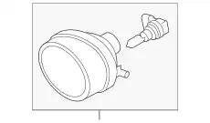 Фонарь задний MAZDA EH44-51-680B