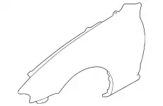 PANEL(R)FRT FEND.USA NCY0-52-110F MAZDA