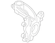 Кулак поворотный MAZDA C461-33-031B