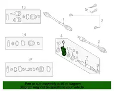 GG46-25-741 BRACKET,SHAFT JOINT MAZDA