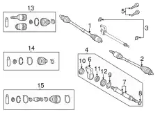 GG46-25-741 BRACKET,SHAFT JOINT MAZDA