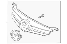 Решетка радиатора MAZDA GP9A-50-711A-06