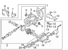 ОПОРА L214-28-68YB MAZDA