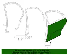 Крыло MAZDA T001-72-031