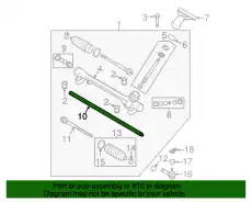 Рулевая рейка MAZDA KD31-32-119