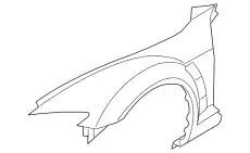 Крыло MAZDA FEY2-52-100