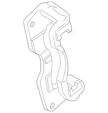 SUPPORT(L).MOUNTING L206-33-291 MAZDA