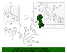 SUPPORT(L).MOUNTING L206-33-291 MAZDA
