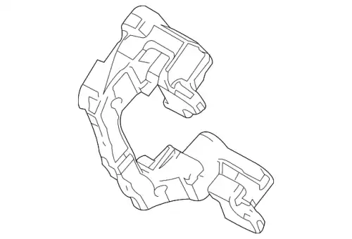 Суппорт тормозной BPYS-26-28XB MAZDA