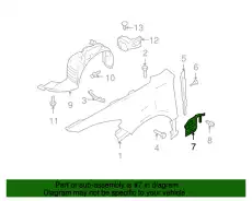 Подкрылок MAZDA GS3M-56-130G