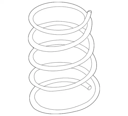 SPRING.COIL-FRONT TD76-34-011C MAZDA