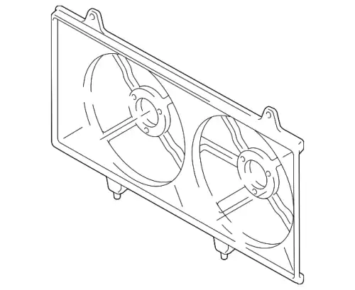 Кожух вентилятора L3BT-15-210 MAZDA