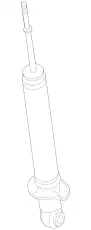DAMPER.REAR FE87-28-700 MAZDA