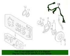 Датчик ABS MAZDA TA01-43-73XF