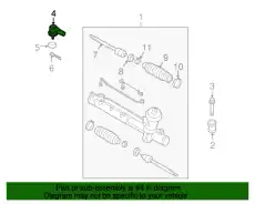 JOINT BALL ZZCB-32-280 MAZDA
