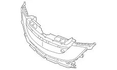 Решетка бампера MAZDA BEH5-50-1T0A