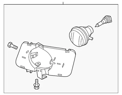 Фара противотуманная MAZDA BN8R-51-680C