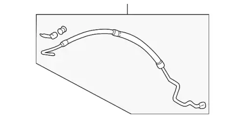 Шланг ГУР MAZDA LC62-32-420G
