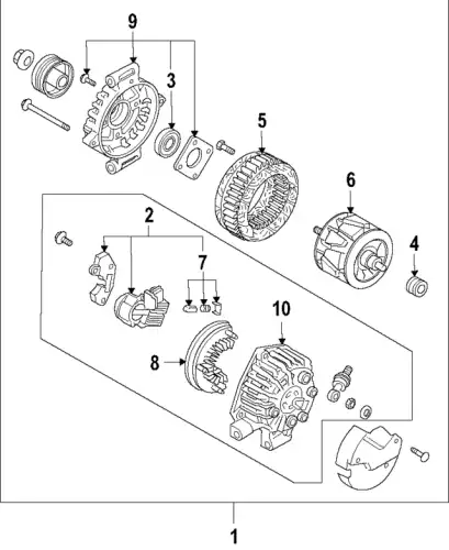 RECTIFIER L3P9-18-W60 MAZDA