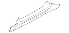 PILLAR (R) FRT INNER NC10-70-270D MAZDA