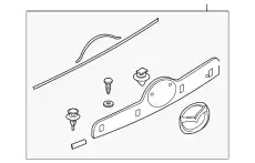 Решетка радиатора MAZDA EG21-50-810F-85