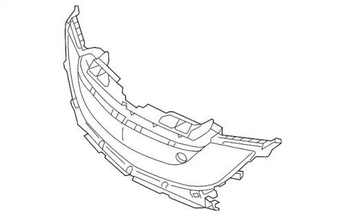 Решетка бампера MAZDA BBN6-50-1T1E