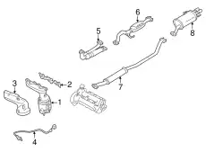 Глушитель KJ01-40-300D MAZDA