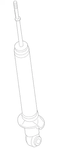 DAMPER REAR -JPN F184-28-700A MAZDA