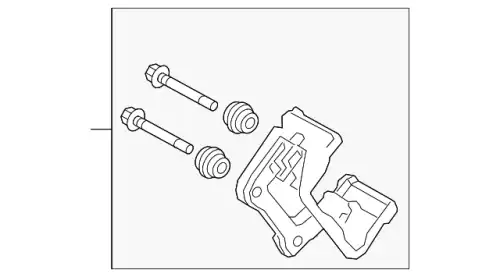 GMY0-26-29X SUPPORT(L),MOUNTING MAZDA