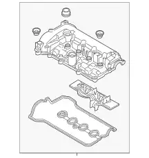 PY01-10-210A COVER.CYLINDER HEAD MAZDA