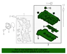 PY01-10-210A COVER.CYLINDER HEAD MAZDA