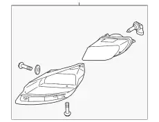 Фара противотуманная MAZDA TE69-51-680C