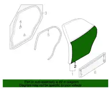 Крыло MAZDA B25D-72-031D