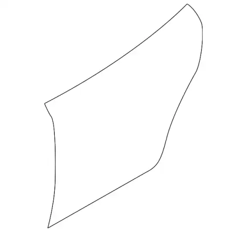 Крыло MAZDA B25D-72-031D