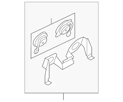 SPEAKER,LOUD-REAR NE64-66-960A MAZDA