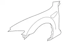 Крыло MAZDA FFY2-52-100