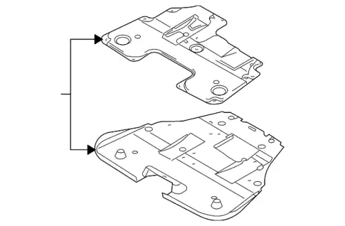  ЗАЩИТА ДВС MAZDA 6 GP9A-56-110A