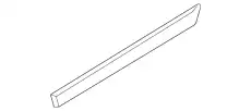 GARNISH 'B' (R) SIDE GP9A-51-RC0E-87 MAZDA