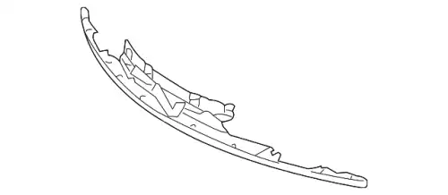 Молдинг переднего бампера F151-51-9K1B MAZDA