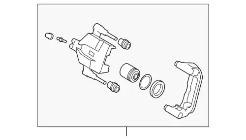 CALIPER(R) RR-USA L2Z6-26-98ZA MAZDA