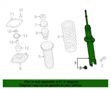 DAMPER REAR NA8W-28-70XB MAZDA