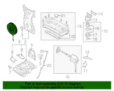 Шкив коленвала LFR5-11-400 MAZDA